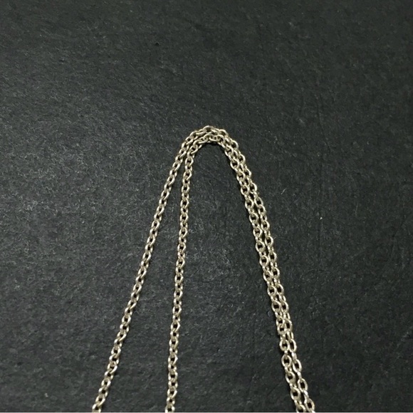 Tiffany & Co. Sterling Silver 925 Bean Pendant Necklace with Chain - Picture 3 of 8